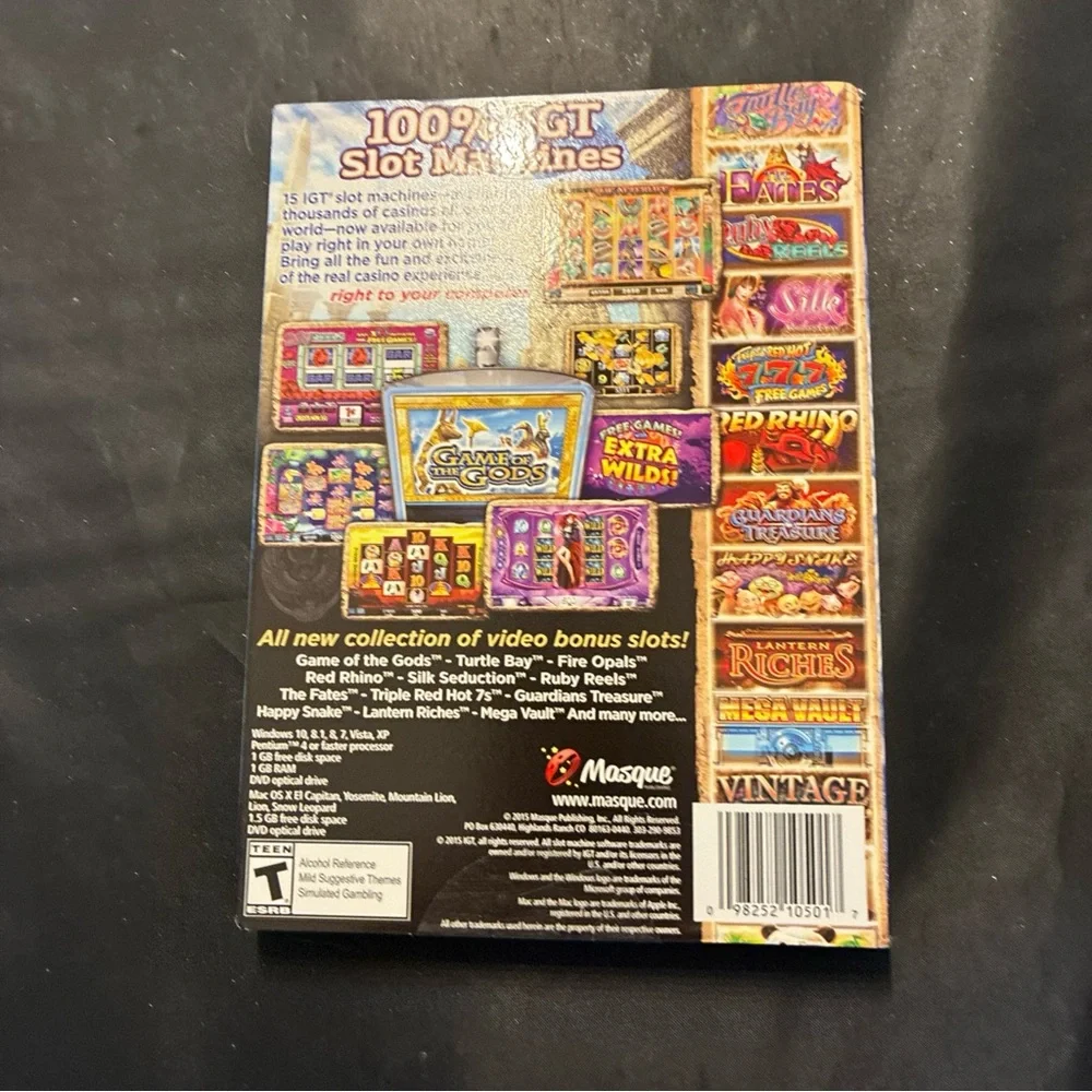 IGT Slots Game of the Gods PC & Mac DVD